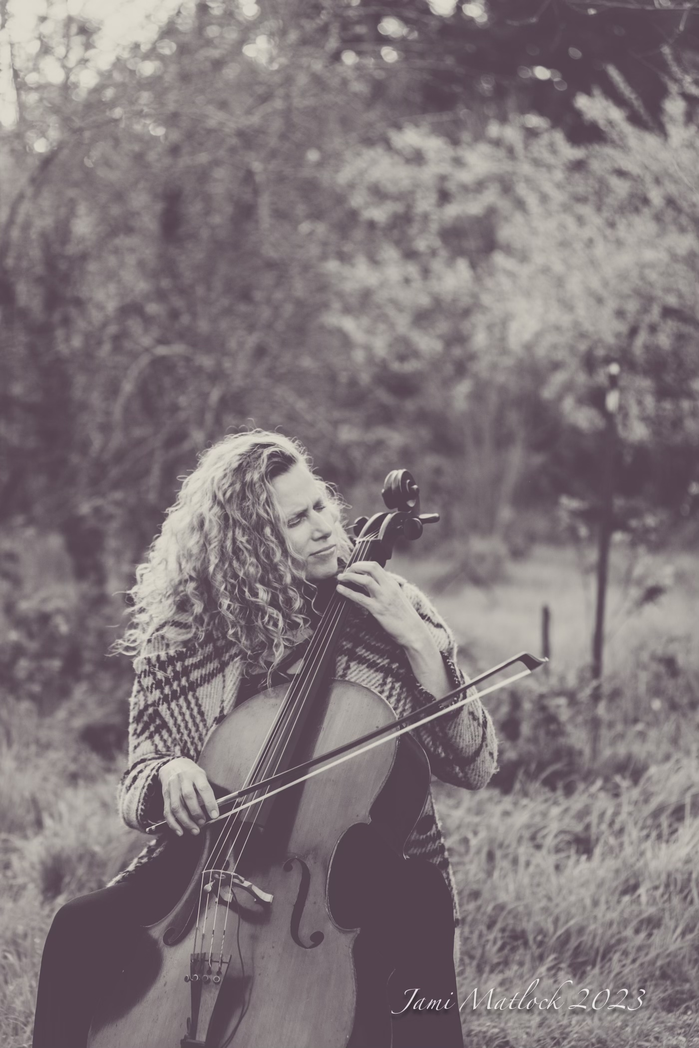 Ruti Playing Cello